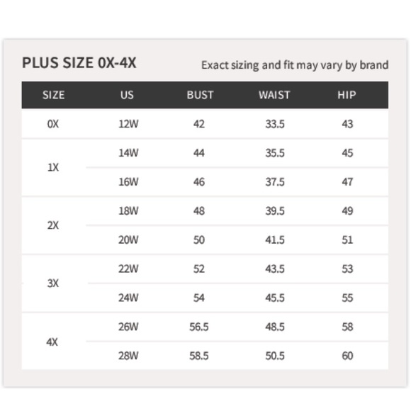 chelsea28 size chart